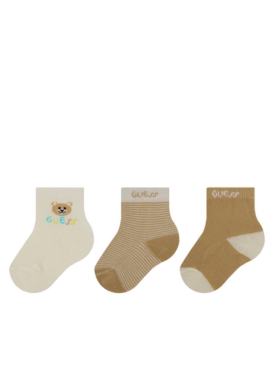 Guess Skarpety długie H4YZ07 Z3G10 Beżowy