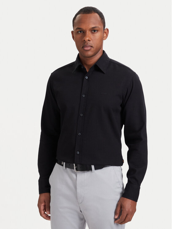 BOSS Koszula Relegant_6_M 50565600 Czarny Regular Fit