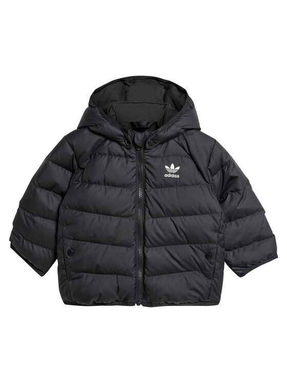 adidas Kurtka puchowa adicolor IX7493 Czarny Regular Fit