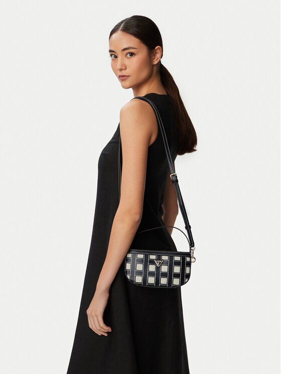 Guess Torebka Frankie Mini HWWG97 36770 Czarny