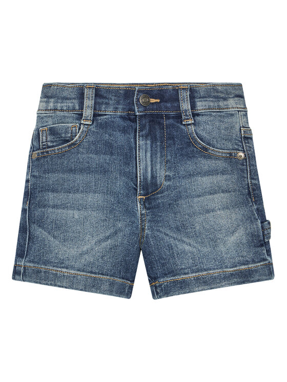 United Colors Of Benetton Szorty jeansowe 4PORG902I Granatowy Straight Fit