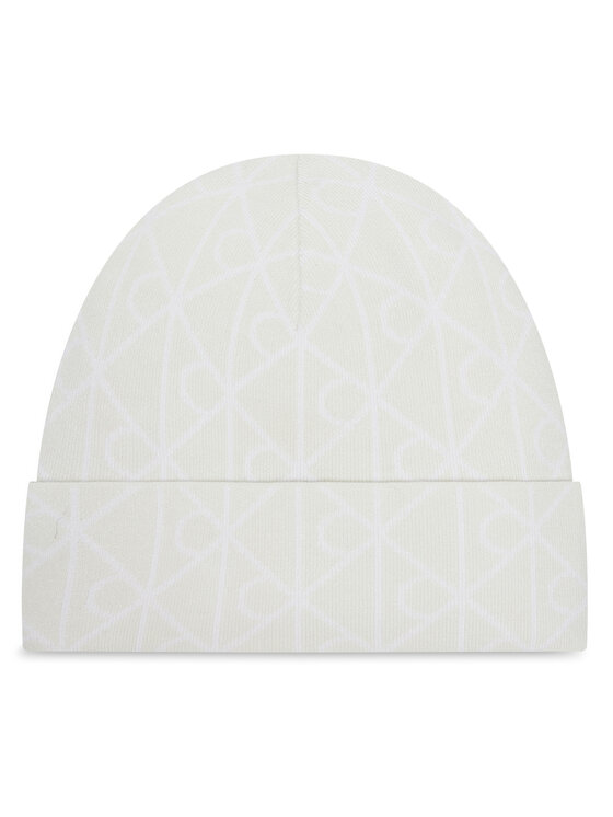 Calvin Klein Czapka LV04D8050G Kremowy