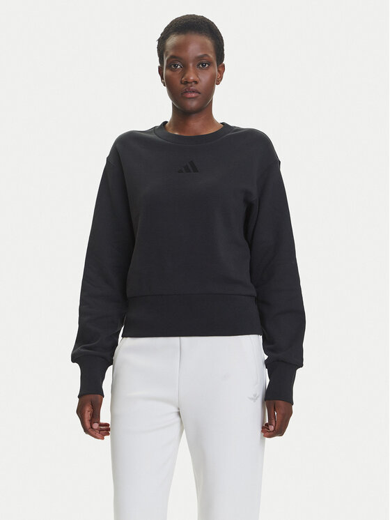 adidas Bluza ALL SZN French Terry JJ1259 Czarny Regular Fit