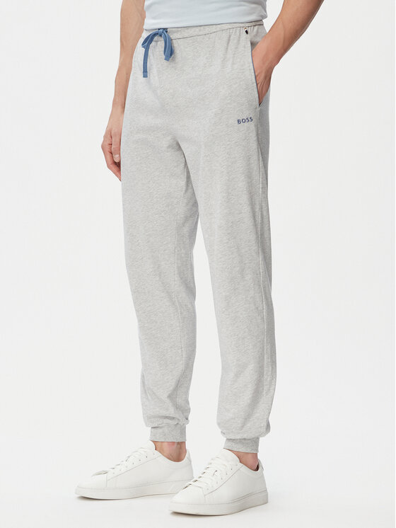 BOSS Spodnie dresowe Mix&Match 50515305 Szary Regular Fit