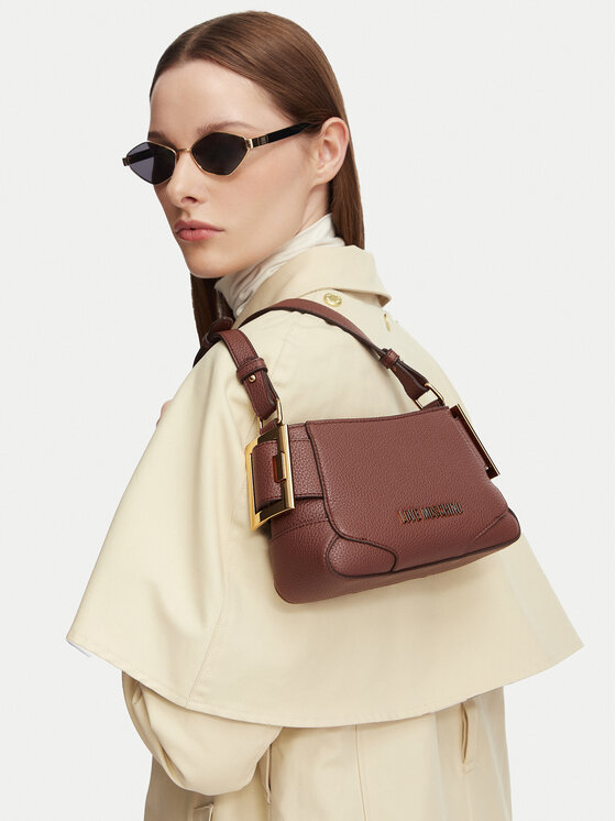 LOVE MOSCHINO Torebka JC4096PP1PLT1200 Brązowy