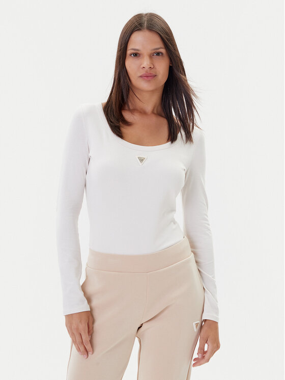 Guess Body V4YP07 J1314 Écru Slim Fit
