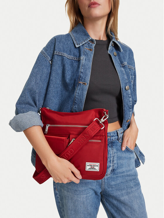 Guess Jeans Torebka CWBEO-GUESS-B-004-10 Czerwony