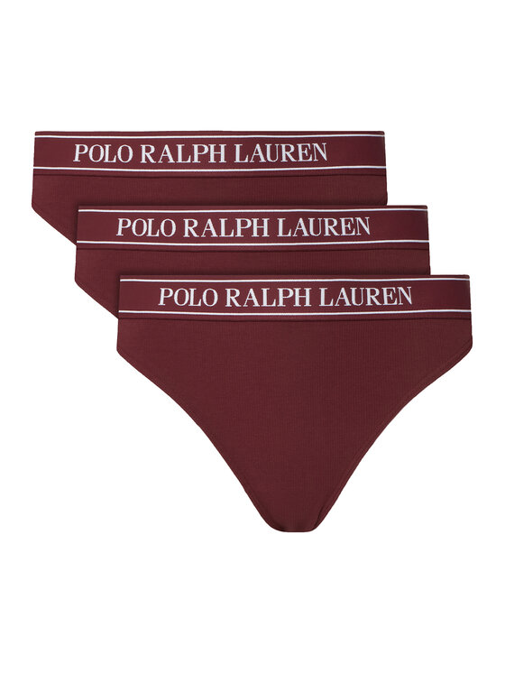 Polo Ralph Lauren Figi klasyczne 4P0707 Bordowy