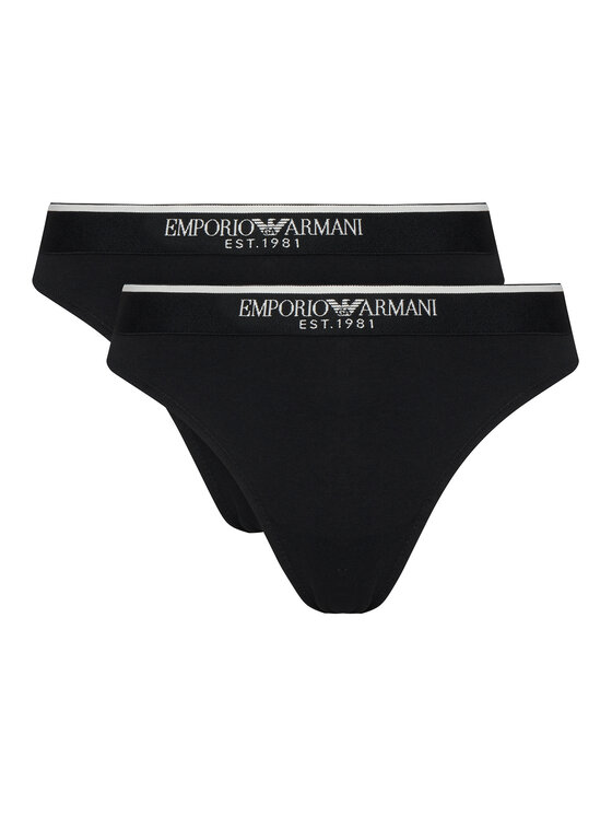 Emporio Armani Underwear Komplet fig brazylijskich EW005197 AF27298 UC001 Czarny