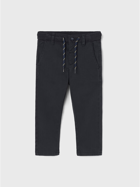 Mayoral Spodnie materiałowe 2525 Granatowy Slim Fit