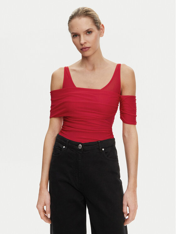 PINKO Body Bella 104832 A2H1 Czerwony Regular Fit