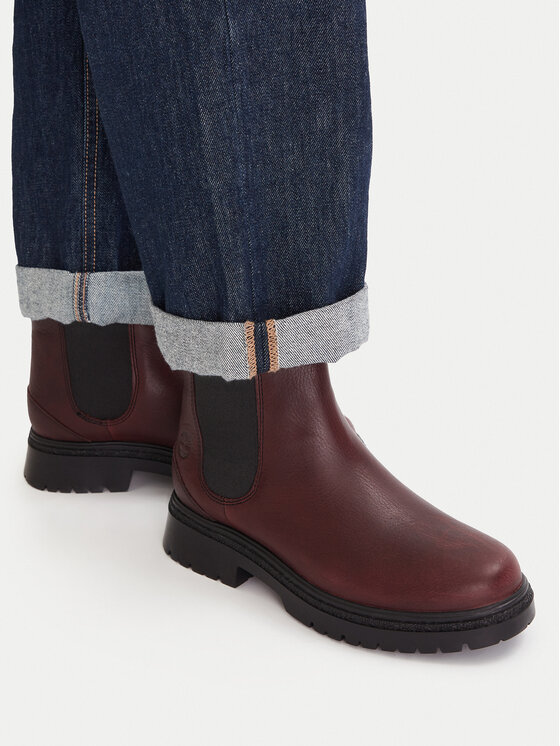 Timberland Sztyblety Cambria Valley TB0A42BXEIW1 Bordowy
