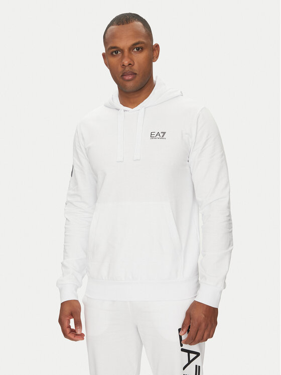 EA7 Emporio Armani Bluza 7M000569 AF13512 M0003 Biały Regular Fit