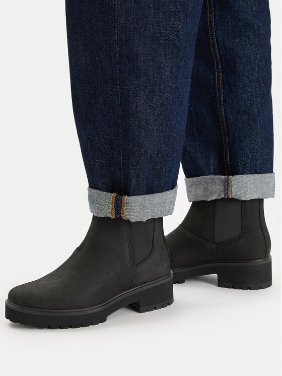 Timberland Sztyblety Carnaby Cool Basic Chlsea TB0A5NPK0151 Czarny