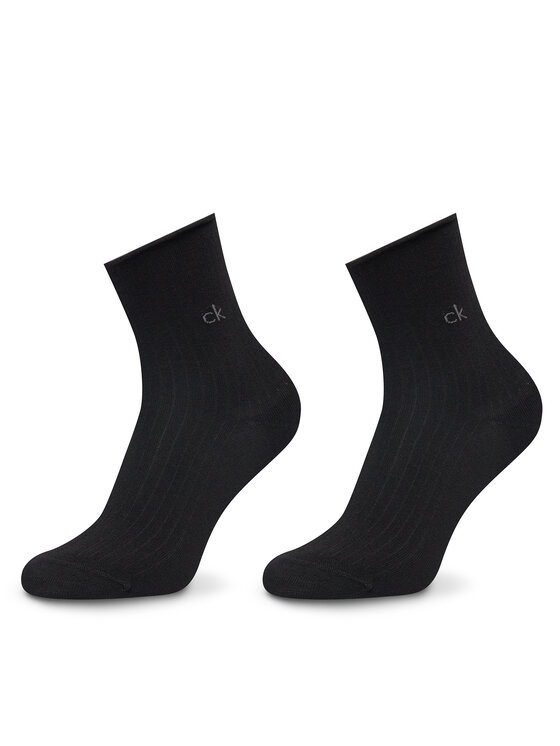 Calvin Klein Skarpety długie 701229681 Czarny