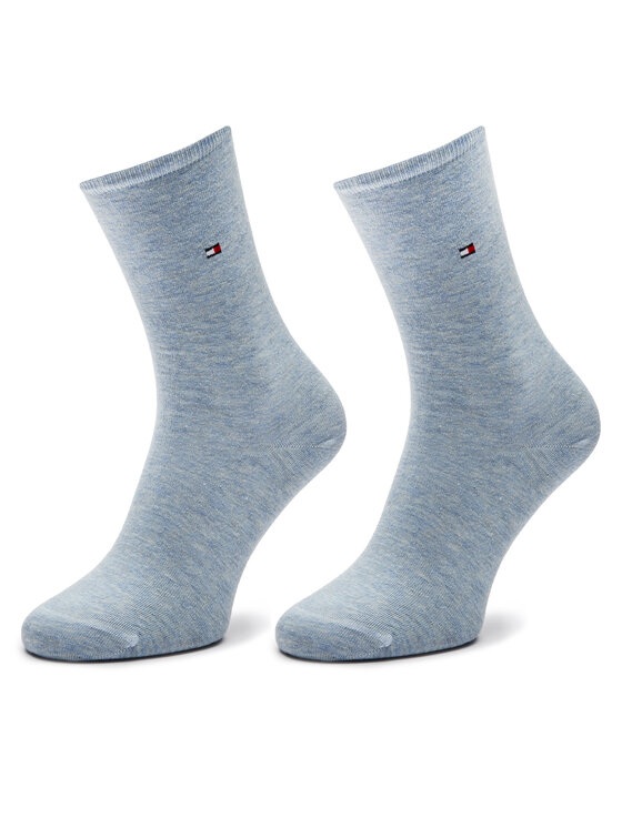 Tommy Hilfiger Skarpety długie 371221106 Niebieski