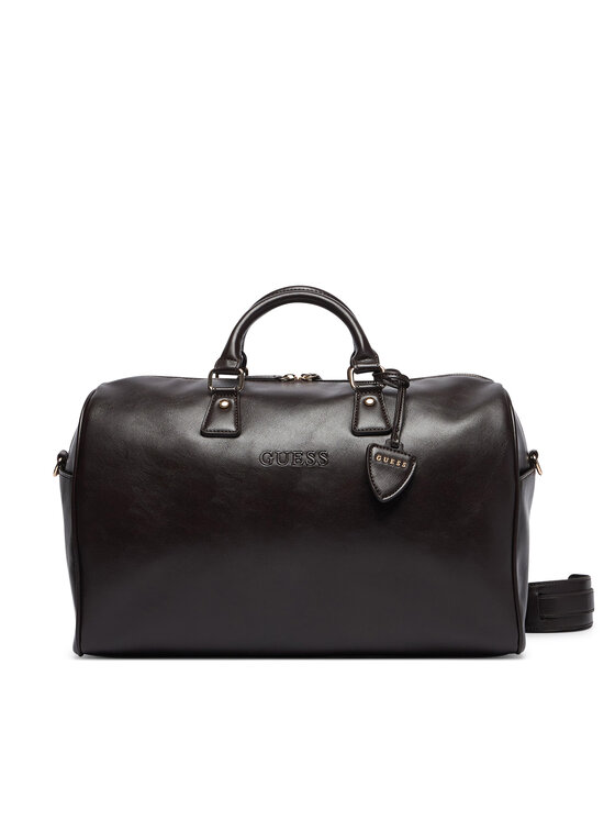 Guess Torba weekendowa V6BZ05 W4592 Brązowy ciemny