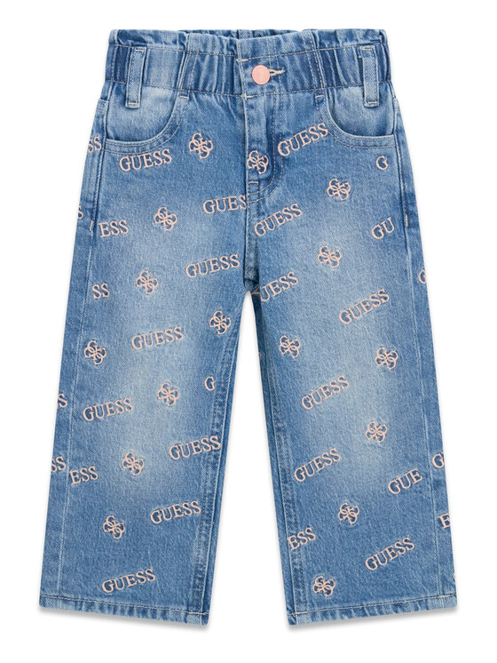 Guess Jeansy K6BA07 D2173 Niebieski Regular Fit