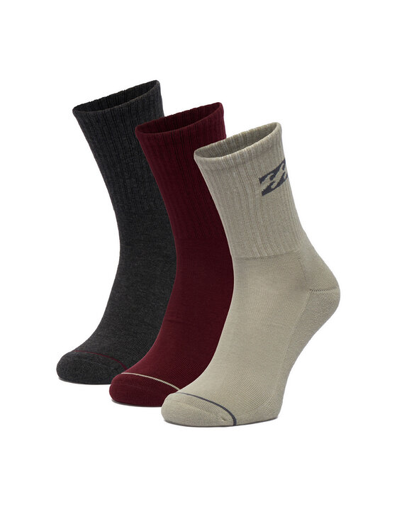 Billabong Skarpety długie CEO_BR_BILLA_3061_W_AW25 (3 PACK) Kolorowy