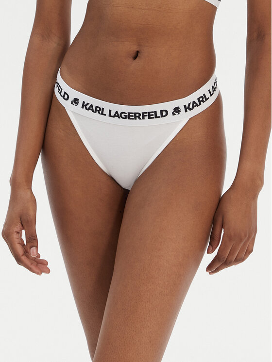 KARL LAGERFELD Figi brazylijskie A1W47011 Biały