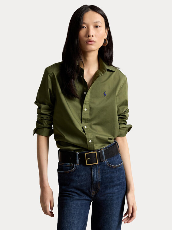 Polo Ralph Lauren Koszula 211A92177015 Zielony Regular Fit