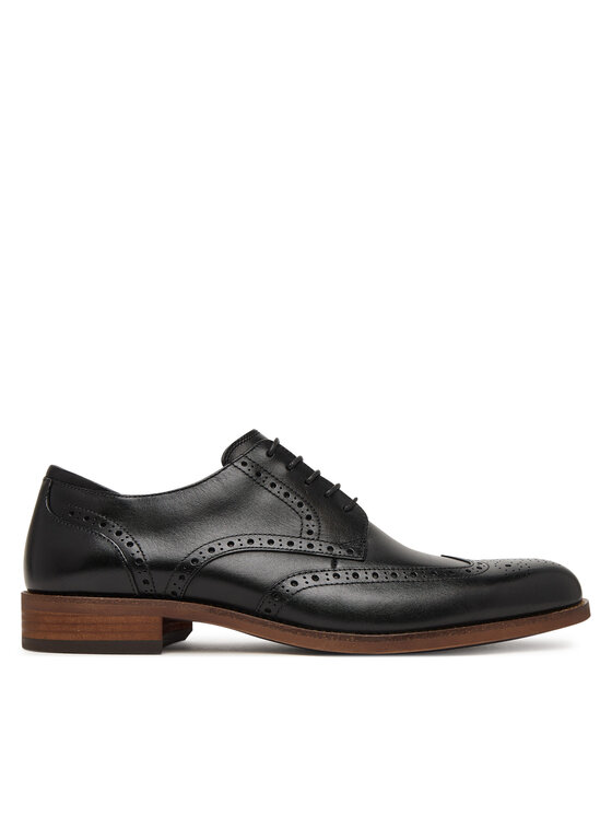 Clarks Półbuty CraftRemi Tip 26186390 Czarny