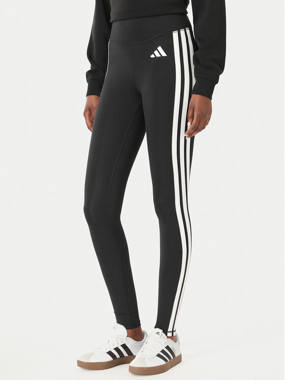 adidas Legginsy Optime Essentials Workout JD6545 Czarny Slim Fit
