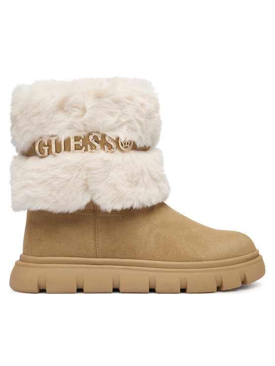 Guess Śniegowce FLFMEL ELE10 Beżowy