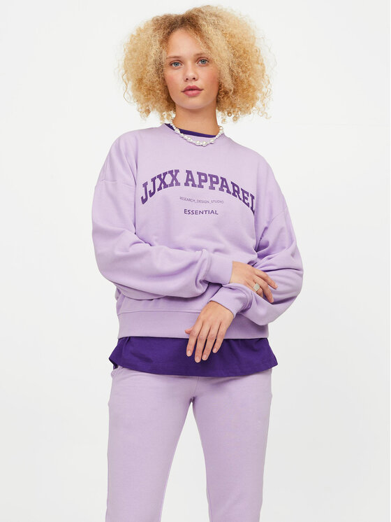 JJXX Bluza Riley 12248650 Fioletowy Regular Fit