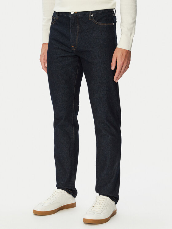 Tommy Hilfiger Jeansy Denton MW0MW44913 Granatowy Straight Fit