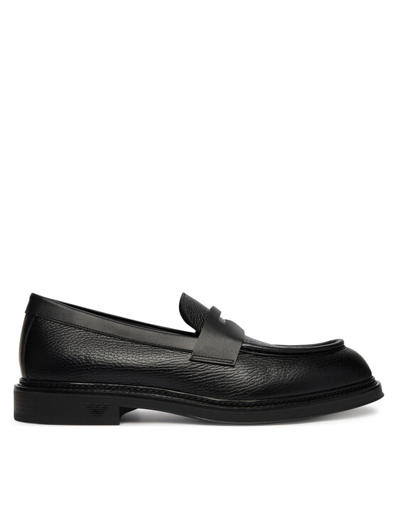 Emporio Armani Loafersy EM003921 AF20735 UC001 Czarny