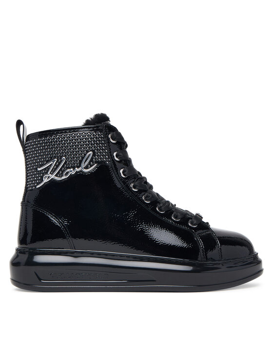 KARL LAGERFELD Trzewiki Kapri KL62558S Czarny