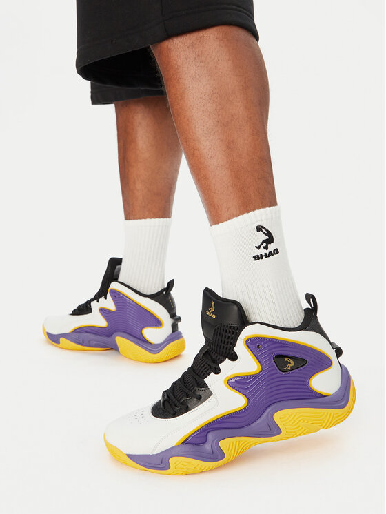 SHAQ Buty do koszykówki EO-DEVASTATOR 3.0 AQ95078M-U Biały
