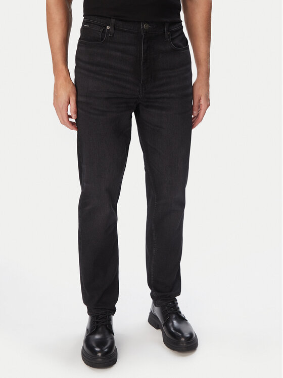 Guess Jeans Jeansy M6BA90 D2298 Czarny Relaxed Fit