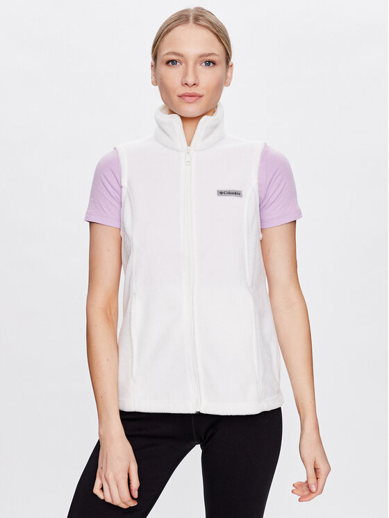 Columbia Bezrękawnik Benton Springs™ 1372121 Biały Regular Fit