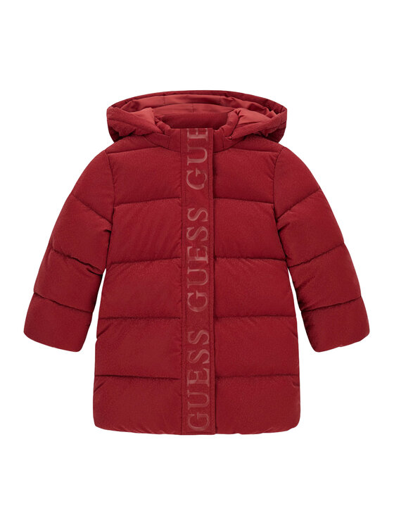 Guess Kurtka zimowa K6BL09 W3974 Bordowy Regular Fit
