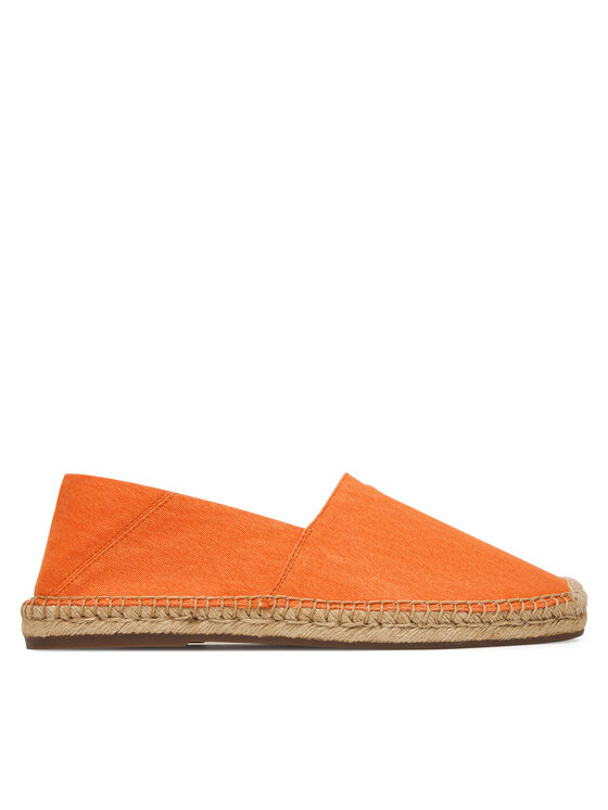 Polo Ralph Lauren Espadryle Cevio Washed Canvas 803P07659003 Pomarańczowy