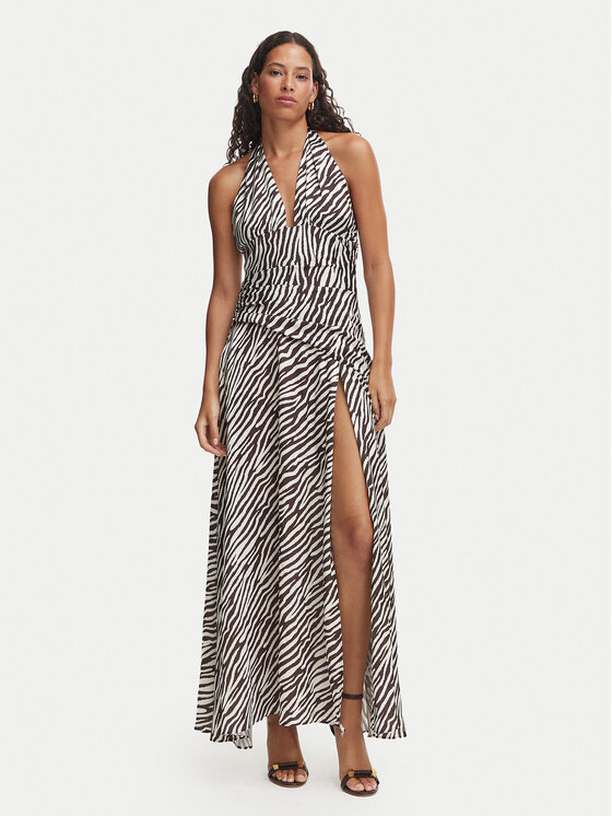 Bardot Sukienka koktajlowa Oskar  60529DB Brązowy A-Line Fit