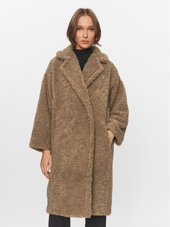 Deha Kożuch D93551 Brązowy Regular Fit