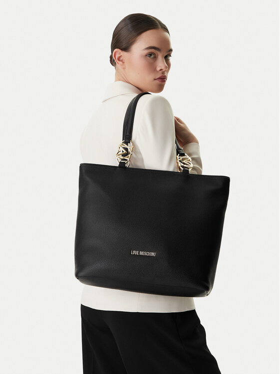 LOVE MOSCHINO Torebka JC4005PP1OLB0000 Czarny