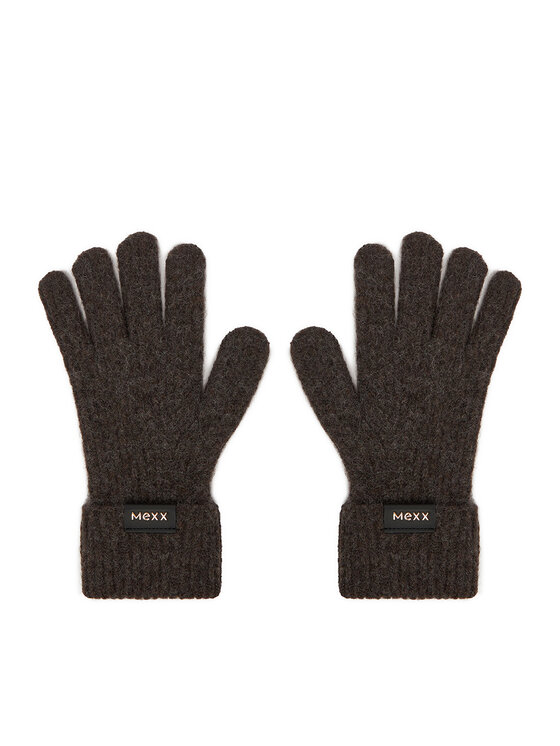 MEXX Rękawiczki CEO-MEXX-W6-001-AW26 Brązowy ciemny