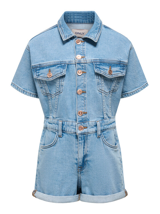 Kids ONLY Kombinezon Castel 15345260 Niebieski Regular Fit