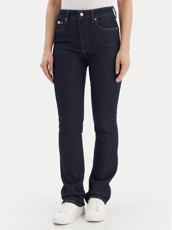 Calvin Klein Jeans Jeansy LV047D732G Granatowy Bootcut Fit