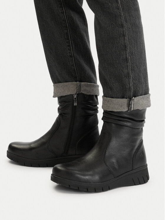 Caprice Botki 9-26455-45 Czarny