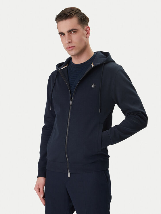 BOSS Bluza C-Spence 01 50555851 Granatowy Regular Fit