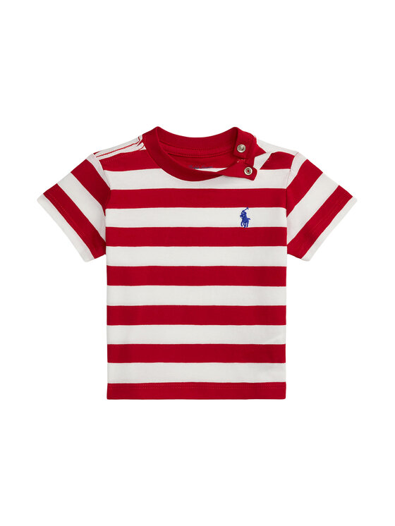 Polo Ralph Lauren T-Shirt 320A95726001 Czerwony Regular Fit