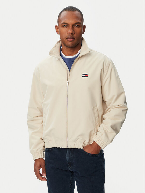 Tommy Jeans Kurtka przejściowa Essential DM0DM22720 Beżowy Regular Fit