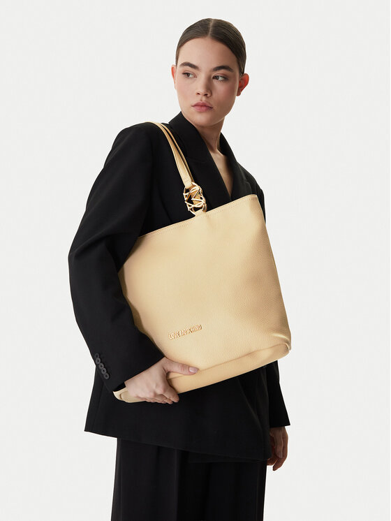 LOVE MOSCHINO Torebka JC4005PP1OLB0129 Beżowy
