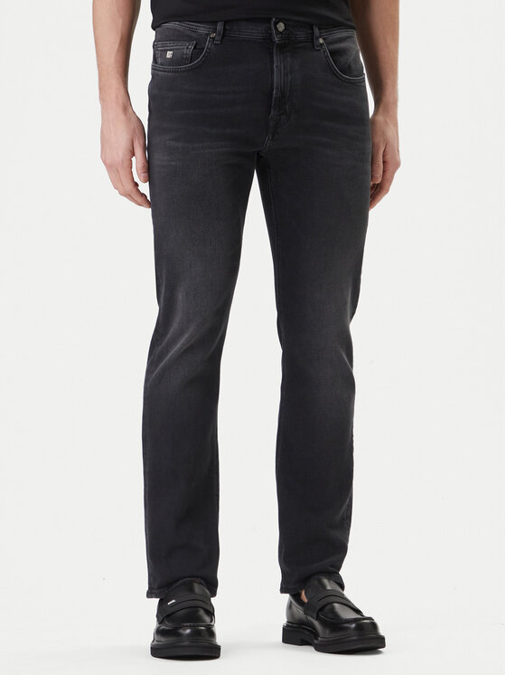 KARL LAGERFELD Jeansy 265501 500890 Szary Regular Fit