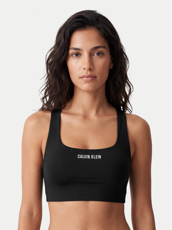 Calvin Klein Performance Biustonosz sportowy LVGWS6K191 Czarny